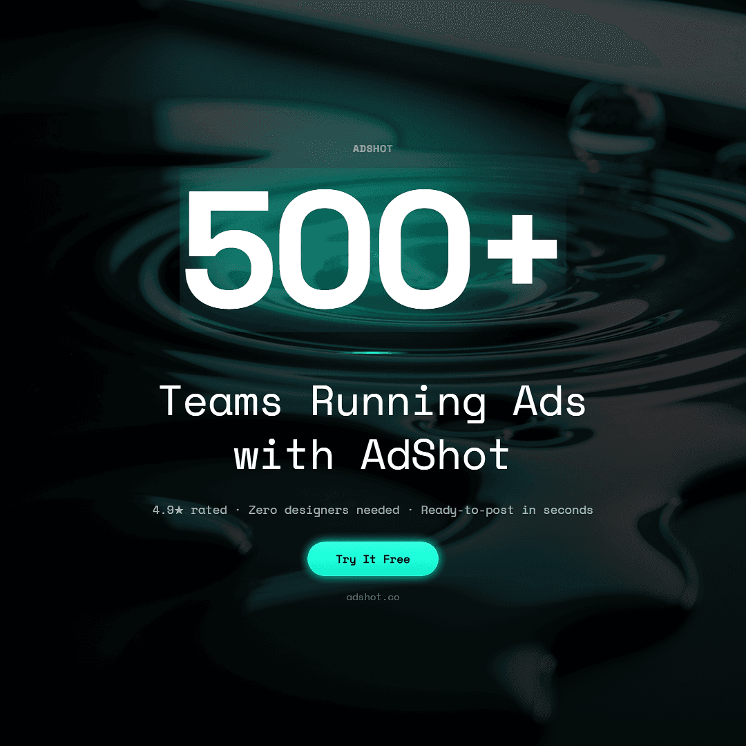 AdShot ad creative for TikTok Ad